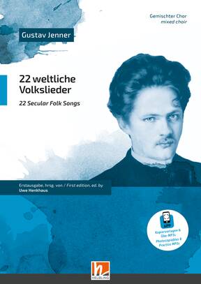 22 weltliche Volkslieder Chorsammlung SATB