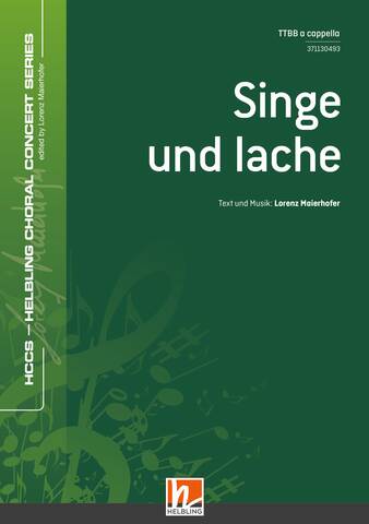 Singe und lache