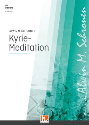 Kyrie-Meditation Chor-Einzelausgabe SSA