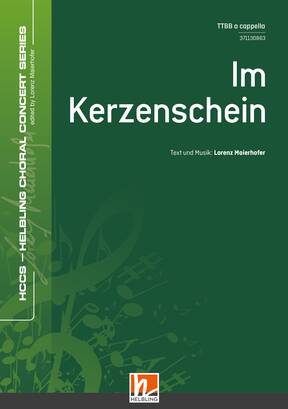 Im Kerzenschein Chor-Einzelausgabe TTBB