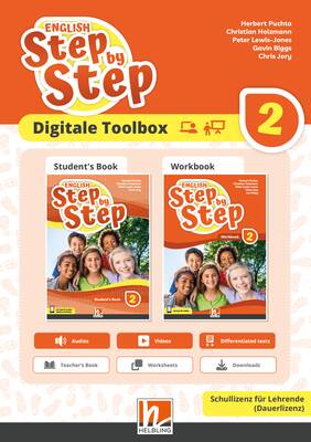 ENGLISH Step by Step 2 (LP 2023) Schulpaket analog + digital