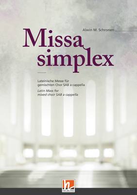 Missa simplex Chorpartitur SAB