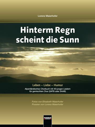 Hinterm Regn scheint die Sunn