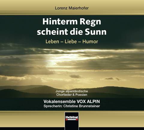 Hinterm Regn scheint die Sunn