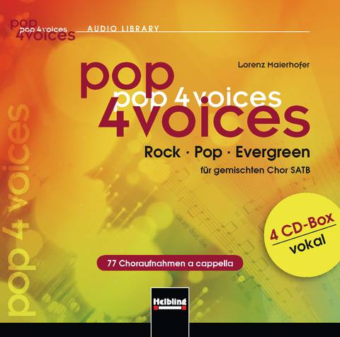 pop 4 voices – CD-Gesamtpaket