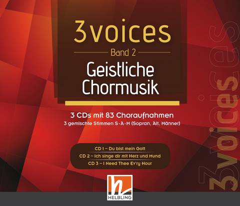 3 voices (Bd. 2) – Geistliche Chormusik