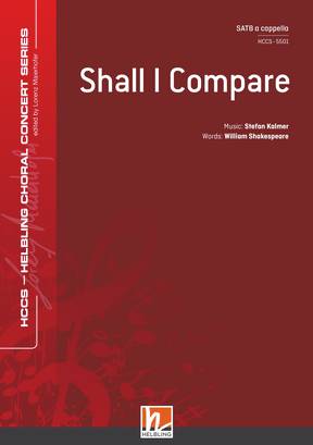 Shall I Compare Chor-Einzelausgabe SATB