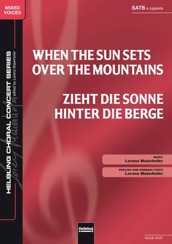 Zieht die Sonne hinter die Berge