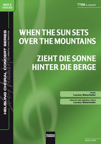 Zieht die Sonne hinter die Berge