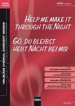 Help Me Make It Through the Night Chor-Einzelausgabe SATB