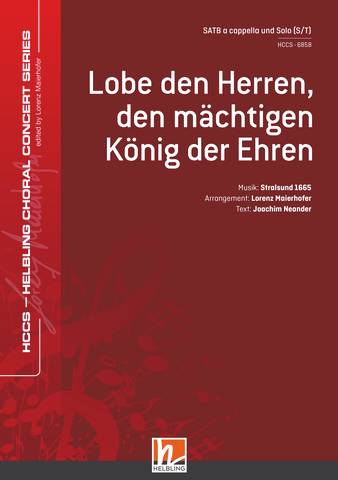 Lobe den Herren, den mächtigen König der Ehren