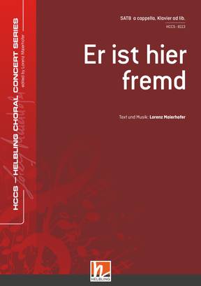 Er ist hier fremd Chor-Einzelausgabe SATB