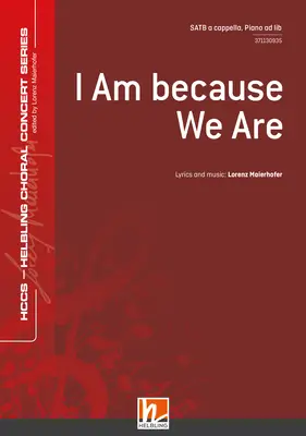 I Am because We Are Chor-Einzelausgabe SATB