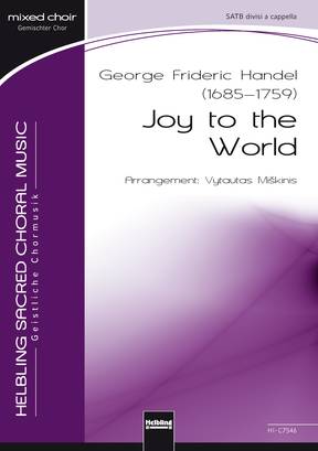 Joy to the World Chor-Einzelausgabe SATB divisi