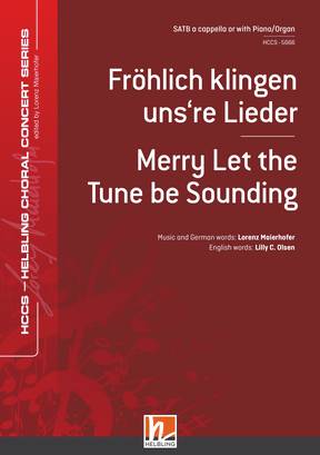 Fröhlich klingen uns're Lieder Chor-Einzelausgabe SATB