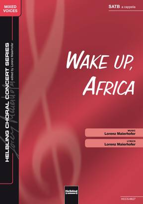 Wake up, Africa Chor-Einzelausgabe SATB