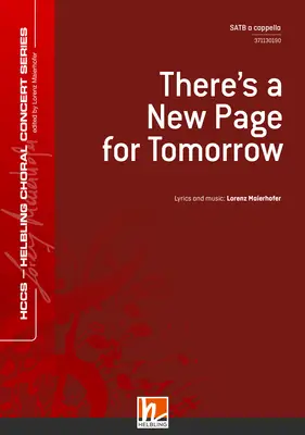 There's a New Page for Tomorrow Choral single edition SATB