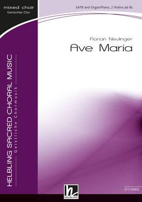 Ave Maria Choral single edition SATB