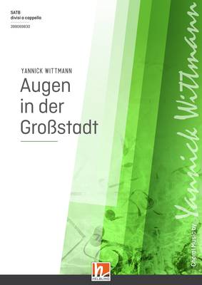 Augen in der Großstadt Choral single edition SMATBarB