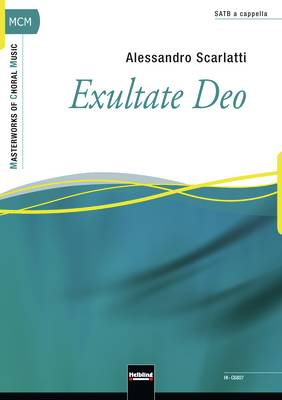 Exultate Deo Choral single edition SATB