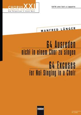 64 Excuses for Not Singing in a Choir Choral single edition SATB