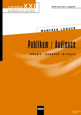 Audience Choral single edition SATB