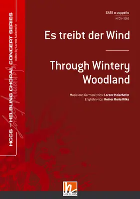 Through Wintery Woodland Choral single edition SATB