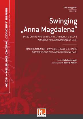 Swinging Anna Magdalena Choral single edition SAB