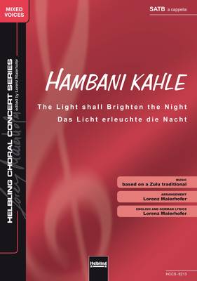 Hambani kahle Choral single edition SATB