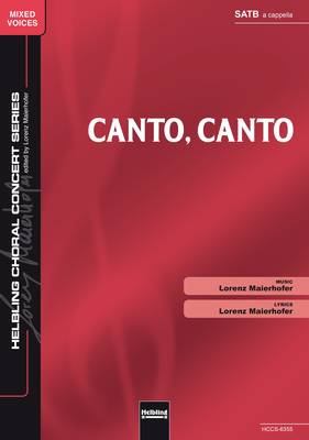 Canto, canto Choral single edition SATB