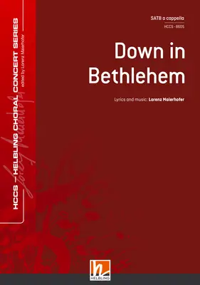 Down in Bethlehem Choral single edition SATB