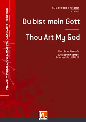 Thou Art My God Choral single edition SATB