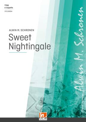 Sweet Nightingale Choral single edition TTBB