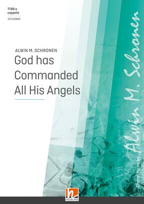 God has Commanded All His Angels Choral single edition TTBB