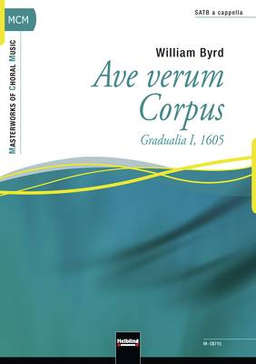 Ave verum corpus Choral single edition SATB