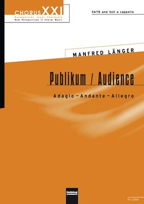 Audience Choral single edition SATB