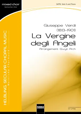 La Vergine degli Angeli Choral single edition SATB