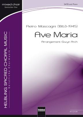 Ave Maria Choral single edition SATB