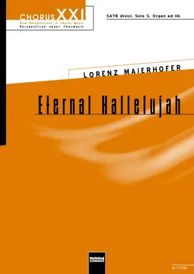 Eternal Hallelujah Choral single edition SATB divisi