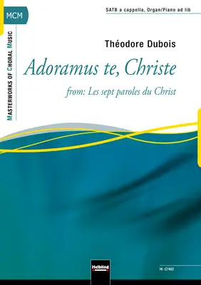 Adoramus te, Christe Choral single edition SATB