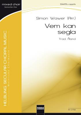 Vem kan segla Choral single edition SSAATB