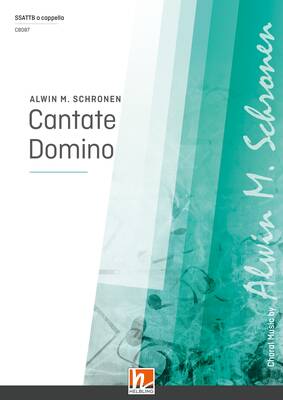 Cantate Domino Choral single edition SSATTB