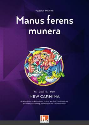 Manus ferens munera Choral single edition SSAATTBB