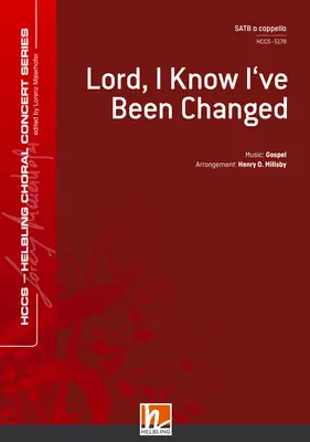 Lord, I Know I've been Changed Choral single edition SATB