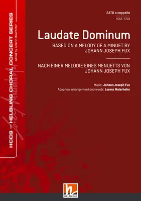 Laudate Dominum Choral single edition SATB