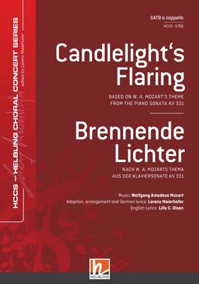 Candlelight's Flaring Choral single edition SATB