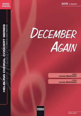 December Again Choral single edition SATB