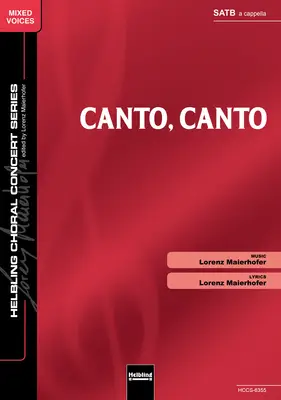 Canto, canto Choral single edition SATB