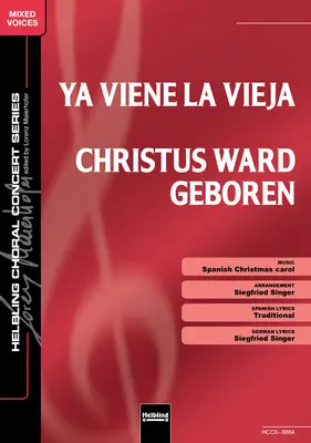 Ya viene la vieja Choral single edition SATB