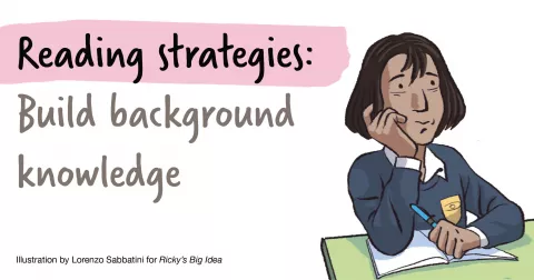 Reading strategies: Building background knowledge